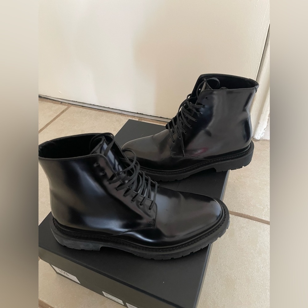 Saint Laurent Army Boots 100% Authentic - Picture 3 of 15